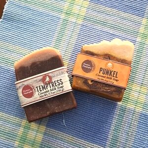 Lakewood Brewery Temptress & Punkel Huntress Handcrafted coconut milk soaps